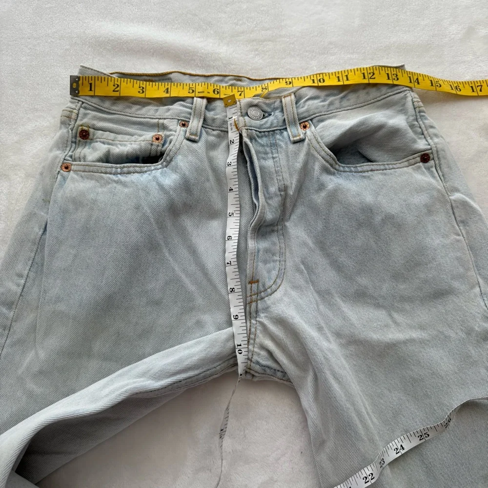 Vintage Levi’s 501 Button Fly Jeans Made in USA Classic Straight Leg